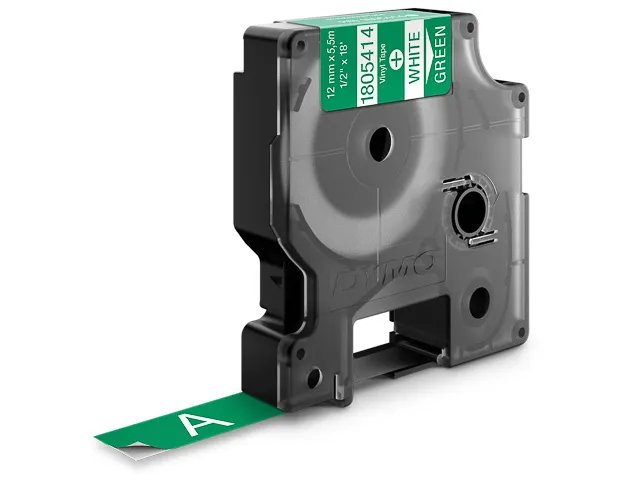 [914181440230] DYMO 1805414 DYMO IND Label tape 12mm white