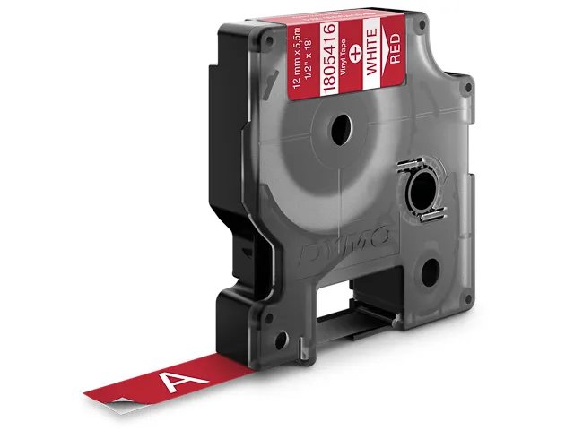 [914181440231] DYMO 1805416 DYMO IND Label tape 12mm white