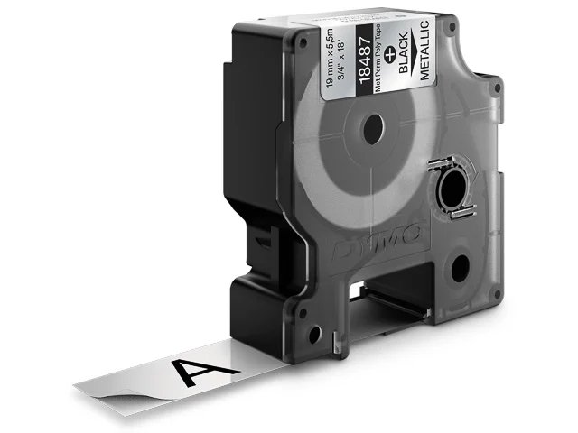 [914181440232] DYMO 18487 DYMO IND Label tape 19mm black