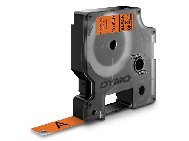 [914181440307] DYMO 1978367 DYMO D1 Label tape 12mm orange