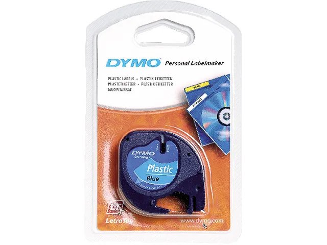 DYMO S0721650 DYMO Label tape 12mm black blue