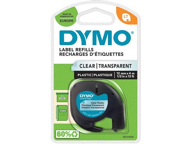 [914181440411] DYMO S0721530 DYMO Label tape 12mm black