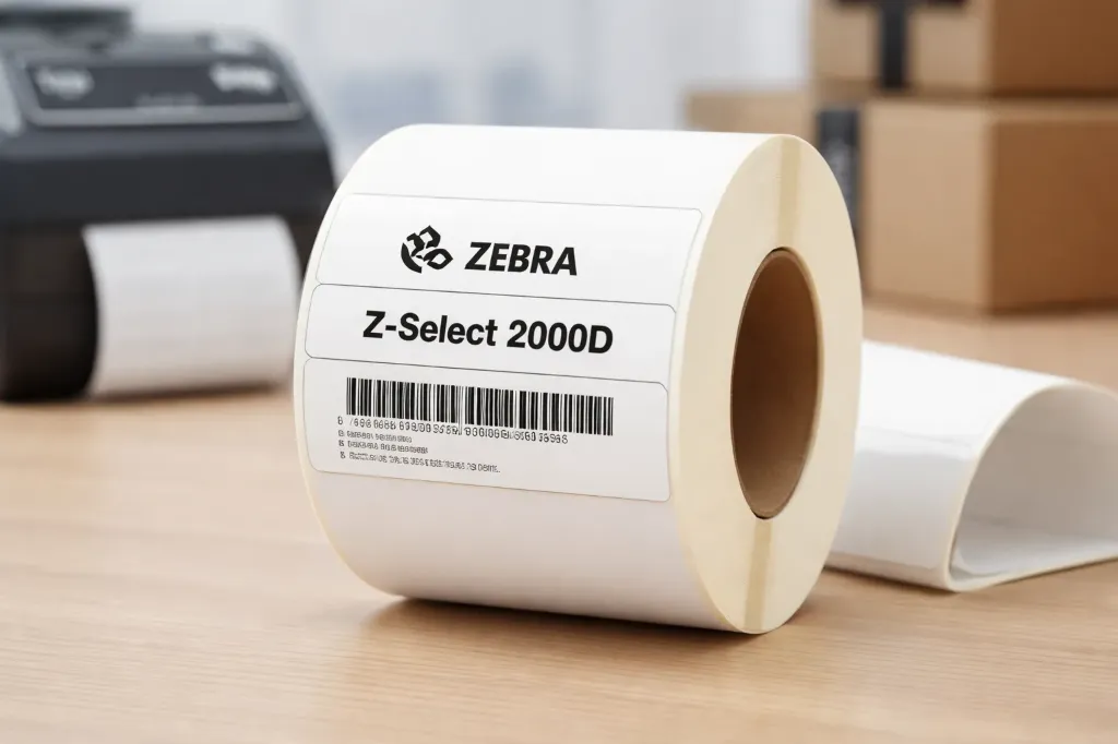 Zebra Z-Select 2000D Premium thermisch etiket 57 x 76 mm 12 rollen