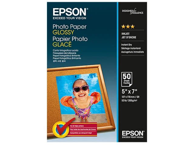 [802015440143] EPSON C13S042545 EPSON photo paper 13x18cm 50