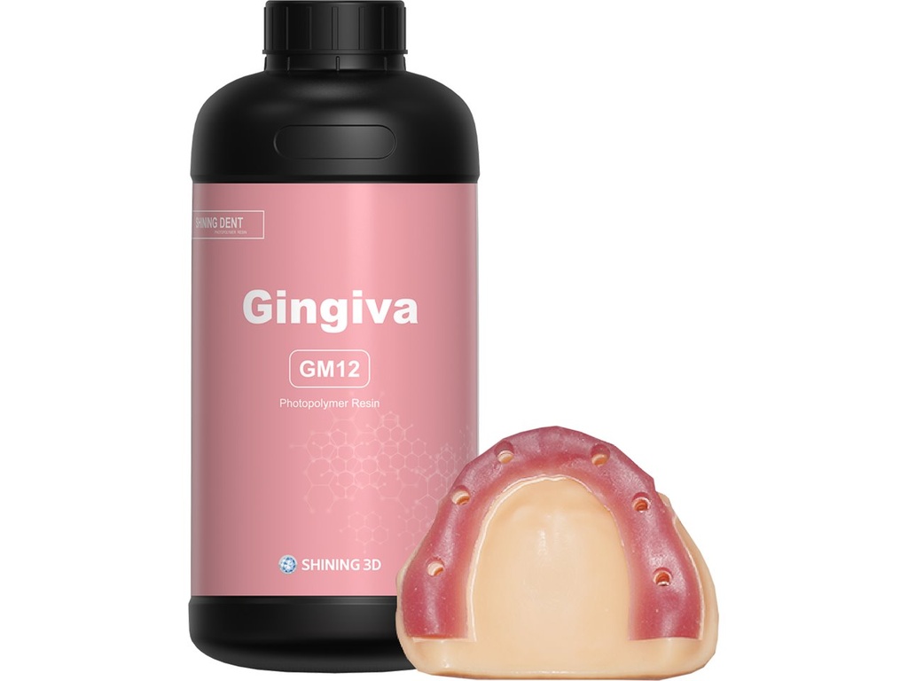 [109752440016] SHINING 3D GM12 DENTAL GINGIVA MASK 1kg