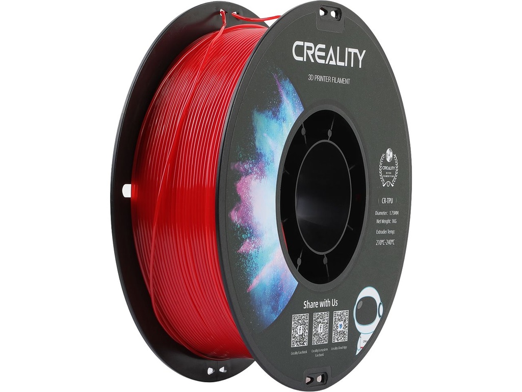 CREALITY TPU-95A 1,75mm RED 1kg