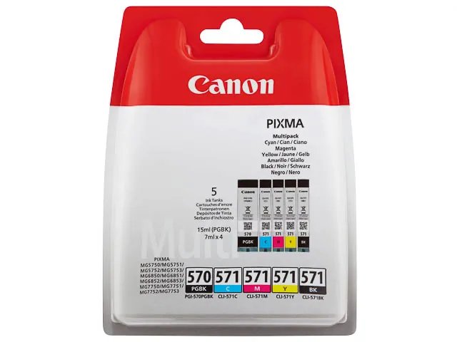 [170008440782] CANON 0372C004 CANON CLI571 Nr.571 Pixma MG