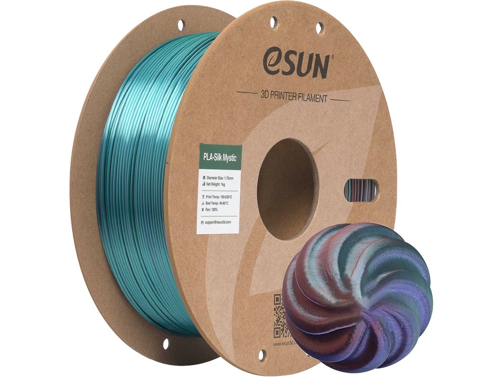 [109866440352] ESUN EPLA-SILK MYSTIC 1,75mm COP PURP GRN 1kg