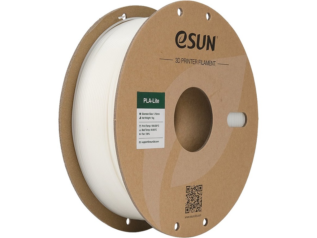 [109866440363] ESUN EPLA-LITE 1,75mm WHITE 1kg