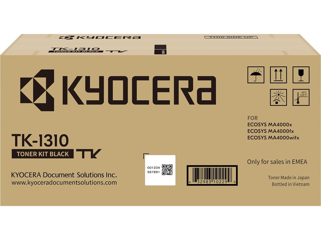 KYOCERA 1T0C140NL1 KYOCERA TK1310 Ecosys toner