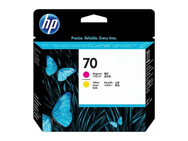HEWLETT PACKARD C9406A HP 70 DnJ printhead mag-yel 130ml
