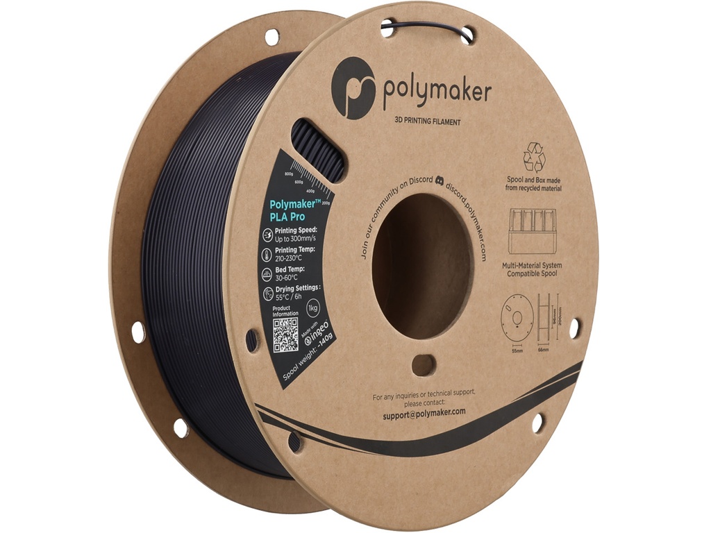 [109423440491] POLYMAKER PLA PRO 1,75mm HS TOUGH DARK PURPLE 1kg
