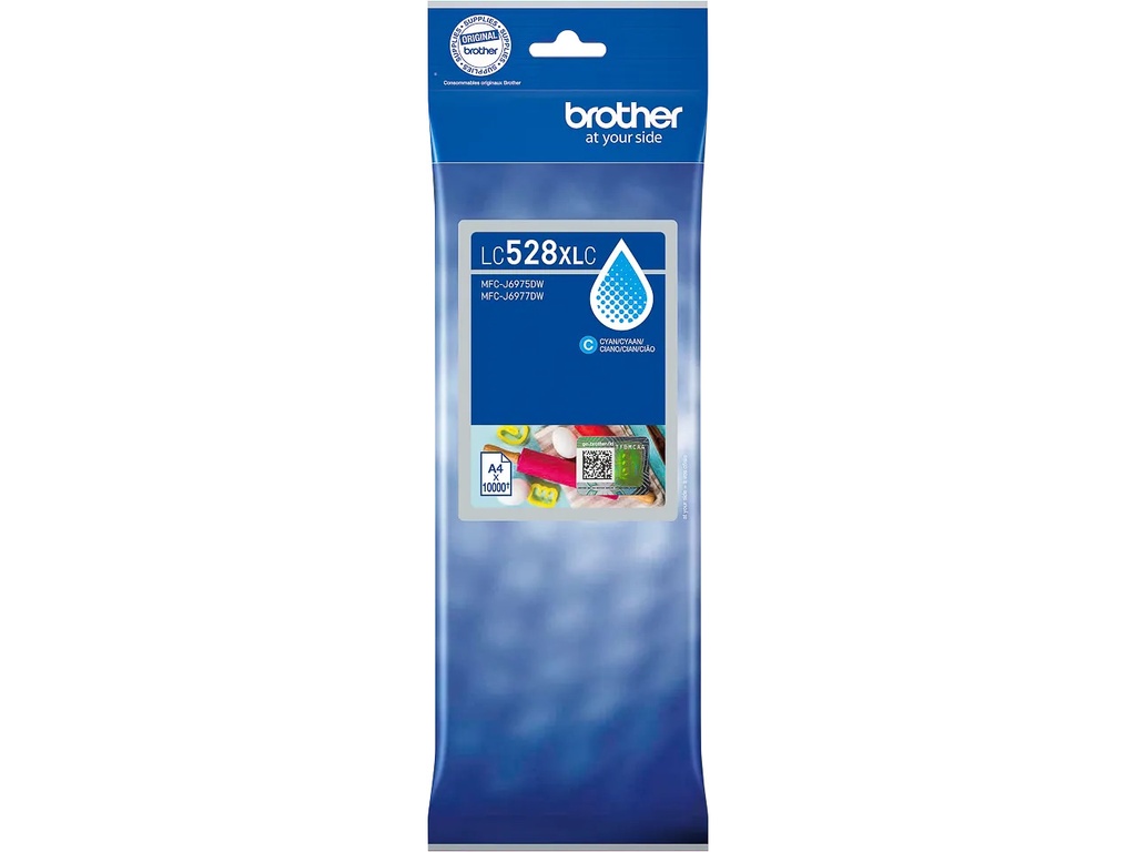 [170005440361] BROTHER LC528XLC BROTHER MFC ink cyan HC 10.000