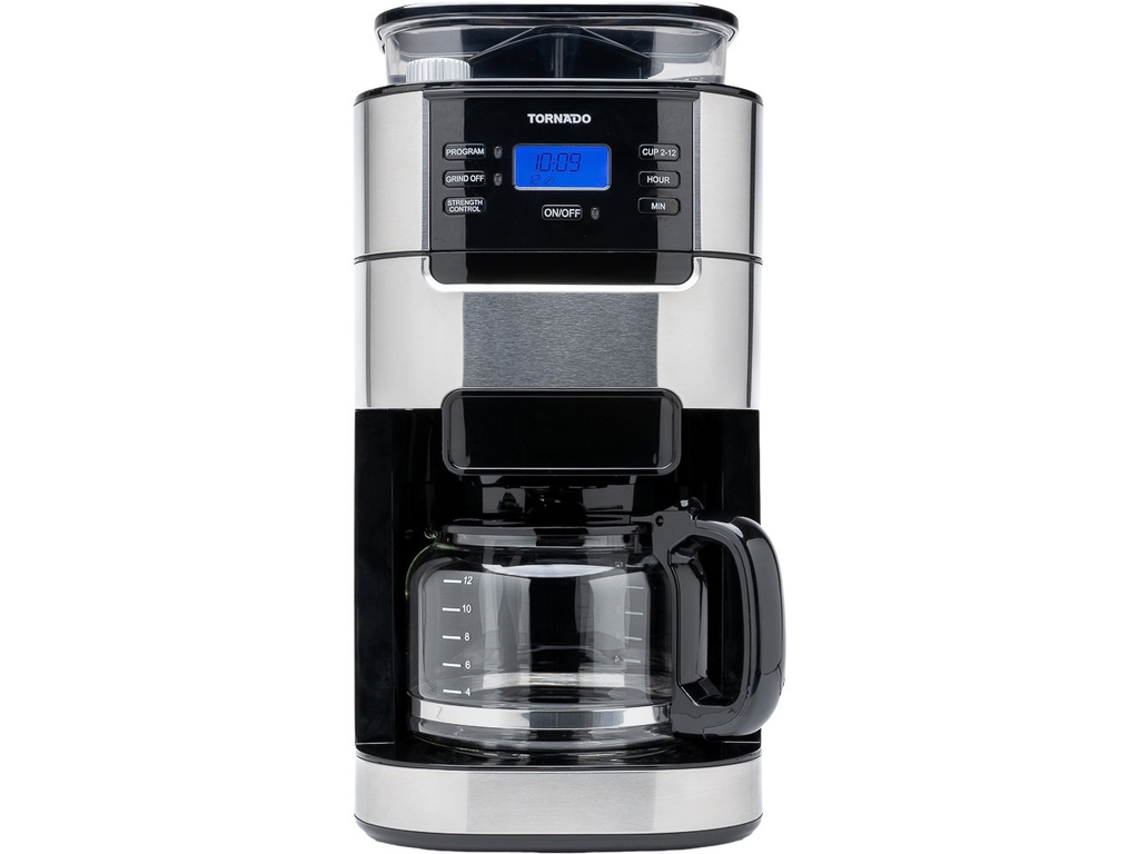 [650416440003] TORNADO TCM1025A-GS TORNADO DRIP COFFEE MAKER