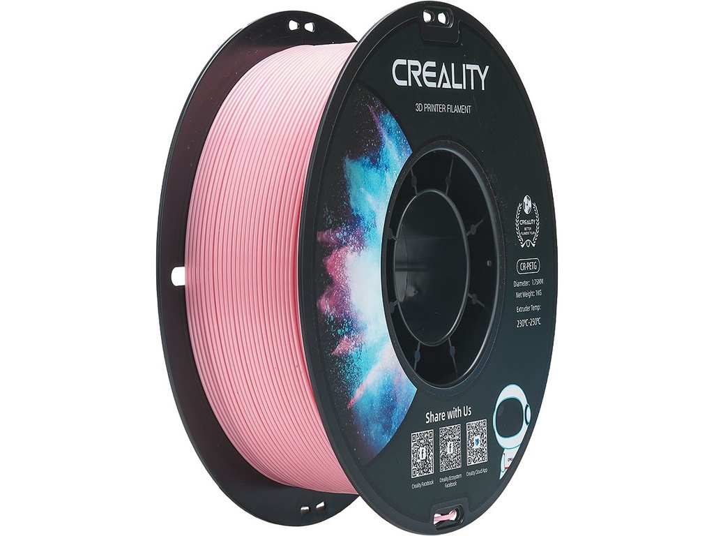 CREALITY PETG 1,75mm PINK 1kg REFILL