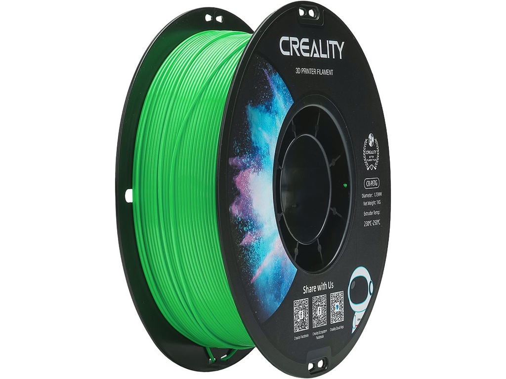 CREALITY PETG 1,75mm GREEN 1kg REFILL