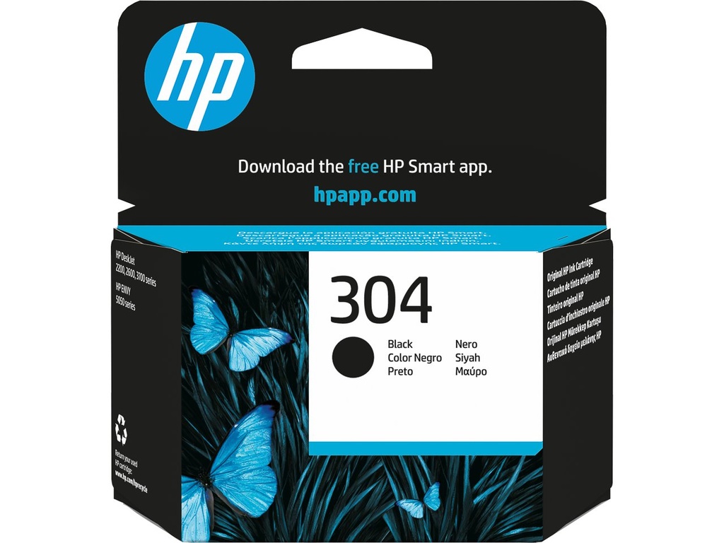 HEWLETT PACKARD N9K06AE#301 HP 304 DJ ink black ST 120