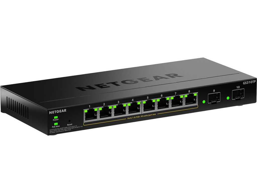 NETGEAR NETGEAR GS310TP-200EUS GIGABIT SWITCH