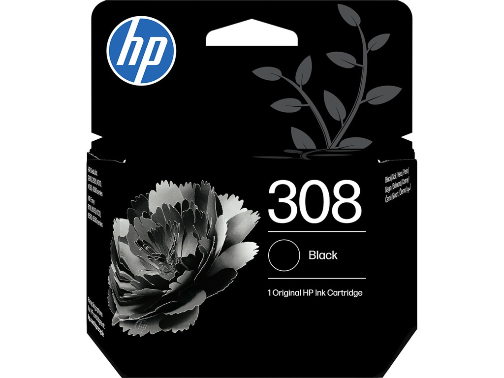 [170025441950] HEWLETT PACKARD 7FP21UE#LS1 HP 308 Envy ink black 160