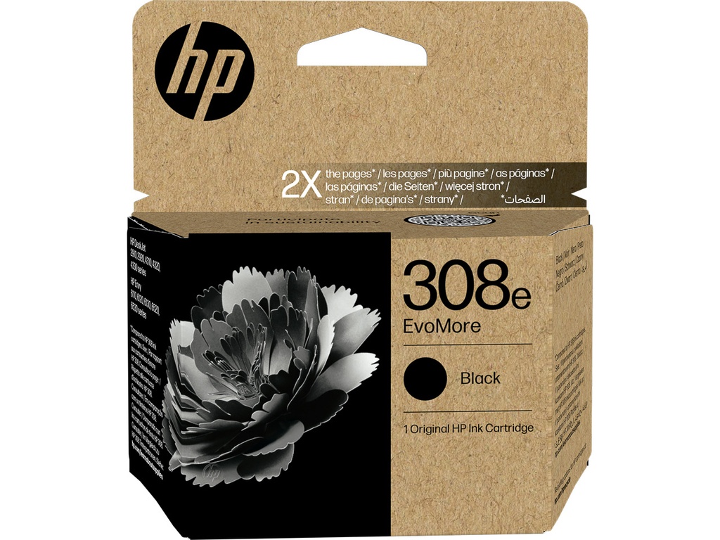 [170025441952] HEWLETT PACKARD 7FP22UE#LS1 HP 308E Envy ink black ST