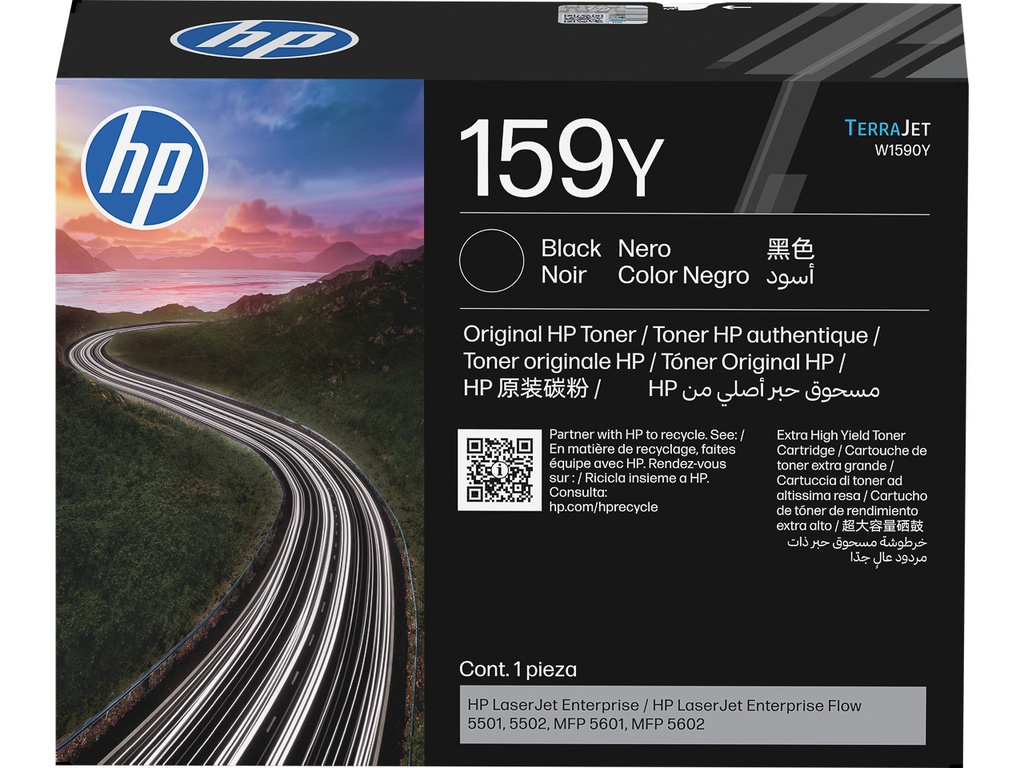 HEWLETT PACKARD W1590Y HP 159Y LJ toner black UHC 26.000