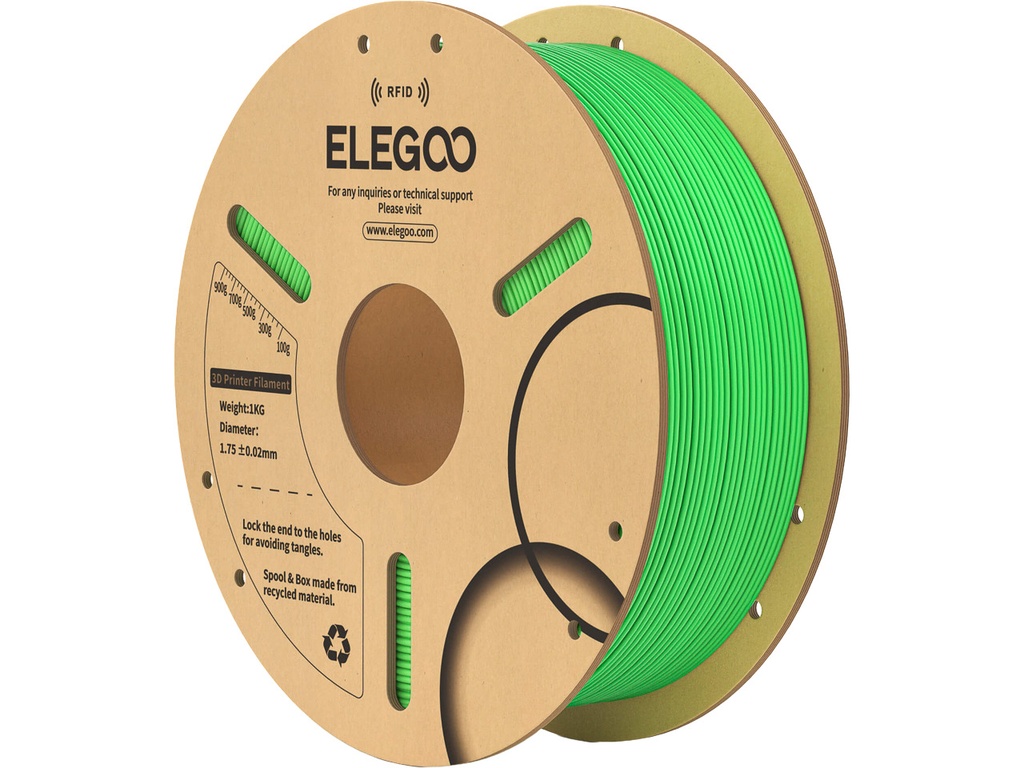 ELEGOO PLA RFID 1,75mm NEON GREEN 1kg