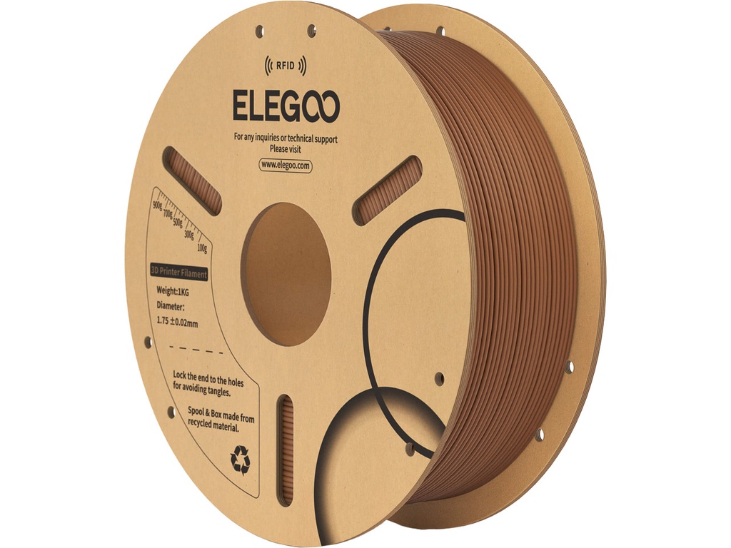 ELEGOO PLA RFID 1,75mm BROWN 1kg