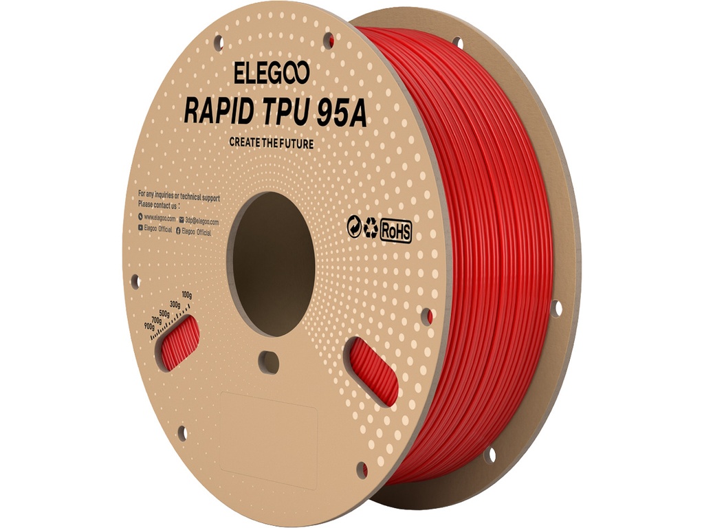ELEGOO RAPID TPU95A 1,75mm RED 1kg