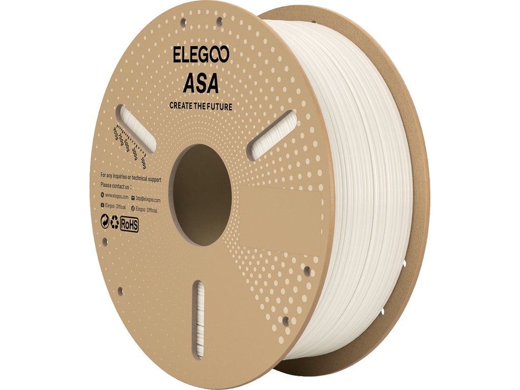 ELEGOO ASA 1,75mm WHITE 1kg