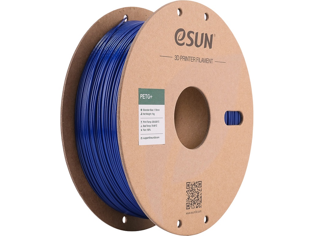 ESUN PETG+ 1,75mm BLUE 1KG PAPER ROLL