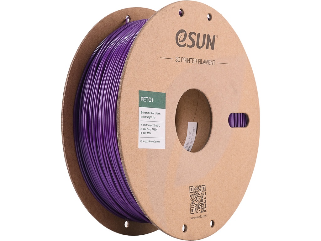 ESUN PETG+ 1,75mm PURPLE 1KG PAPER ROLL