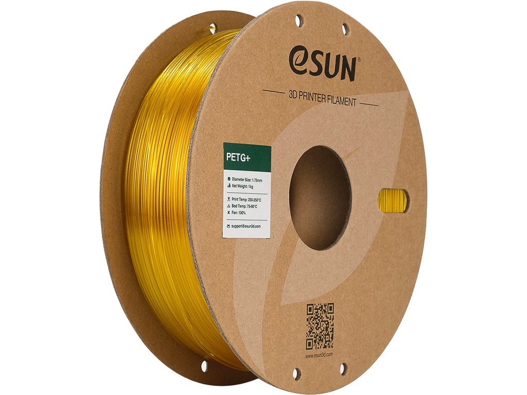 ESUN PETG+ 1,75mm TRANSL YELLOW 1KG PAPER RL