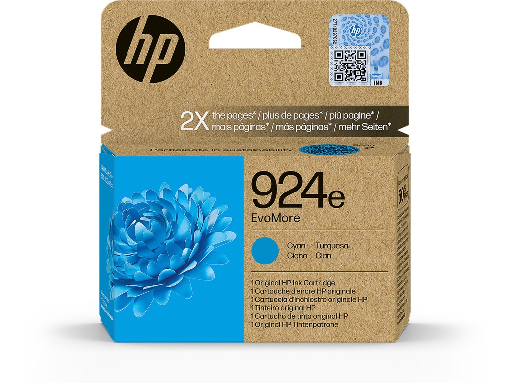HEWLETT PACKARD 4K0U7NE#LS1 HP 924e EvoMore OJ PRO ink