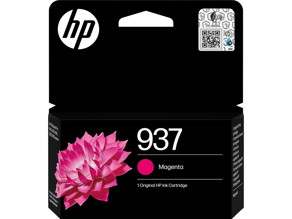 HEWLETT PACKARD 4S6W3NE#LS1 HP 937 OJ PRO ink magenta