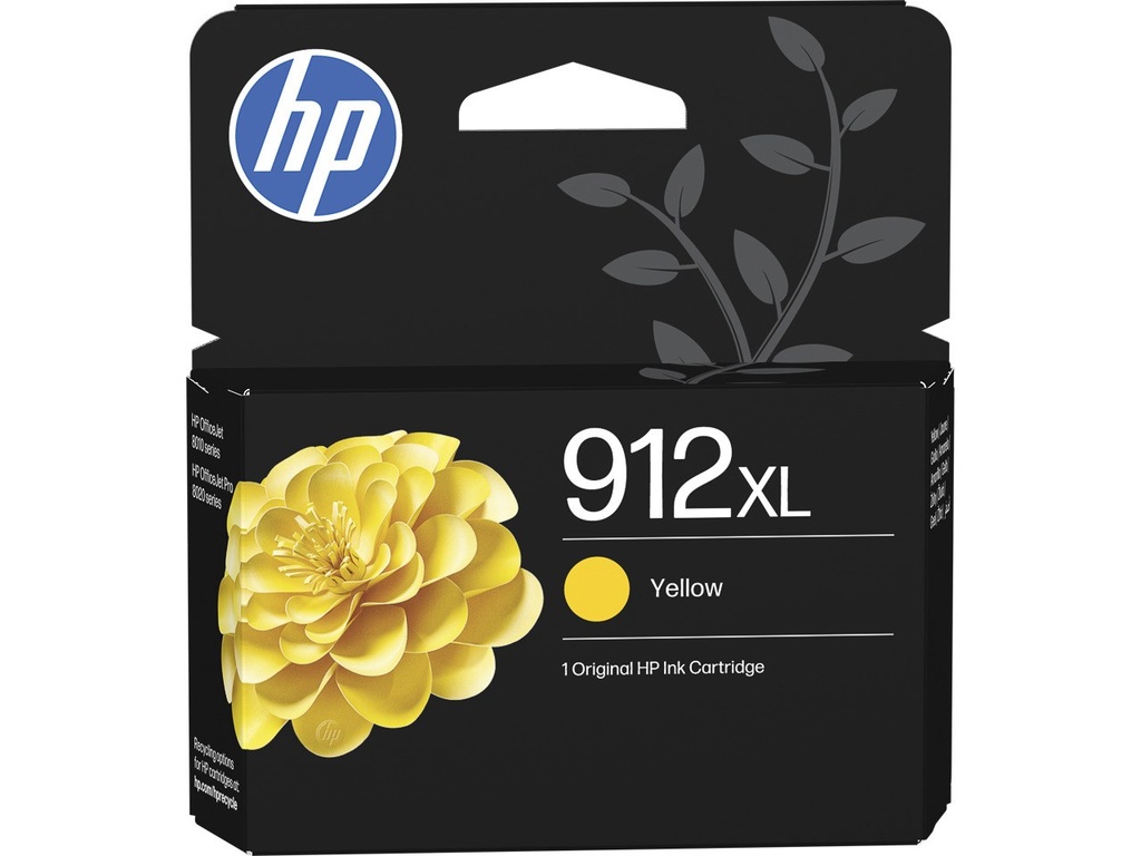 [170025442050] HP 912XL originele high-capacity gele inktcartridge