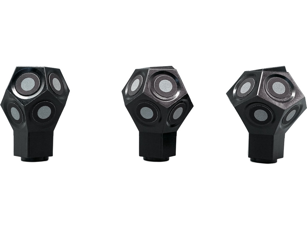 AESUB AESUBDICE BLACK MAGNET DIF ANGLES 1SET