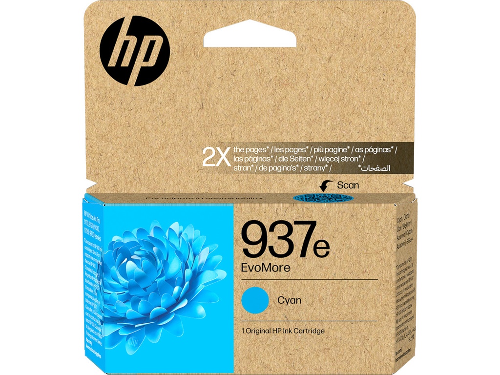 HEWLETT PACKARD 4S6W6NE#LS1 HP 937e EvoMore OJ PRO ink