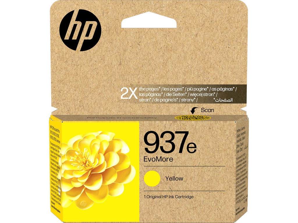 HEWLETT PACKARD 4S6W8NE#LS1 HP 937e EvoMore OJ PRO ink