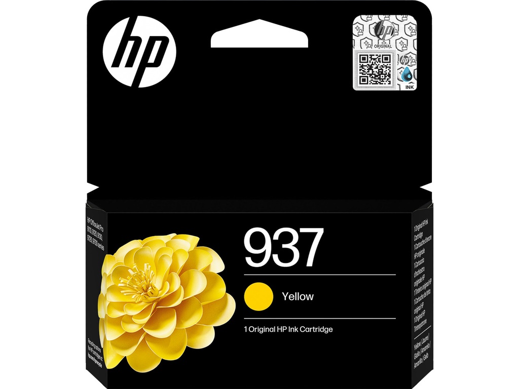 HEWLETT PACKARD 4S6W4NE#LS1 HP 937 OJ PRO ink yellow 800
