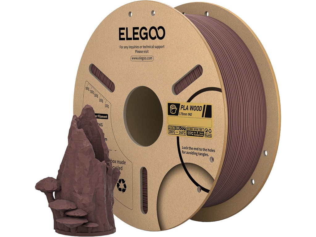 ELEGOO PLA SPECIAL 1,75mm WALNUT WOOD 1kg
