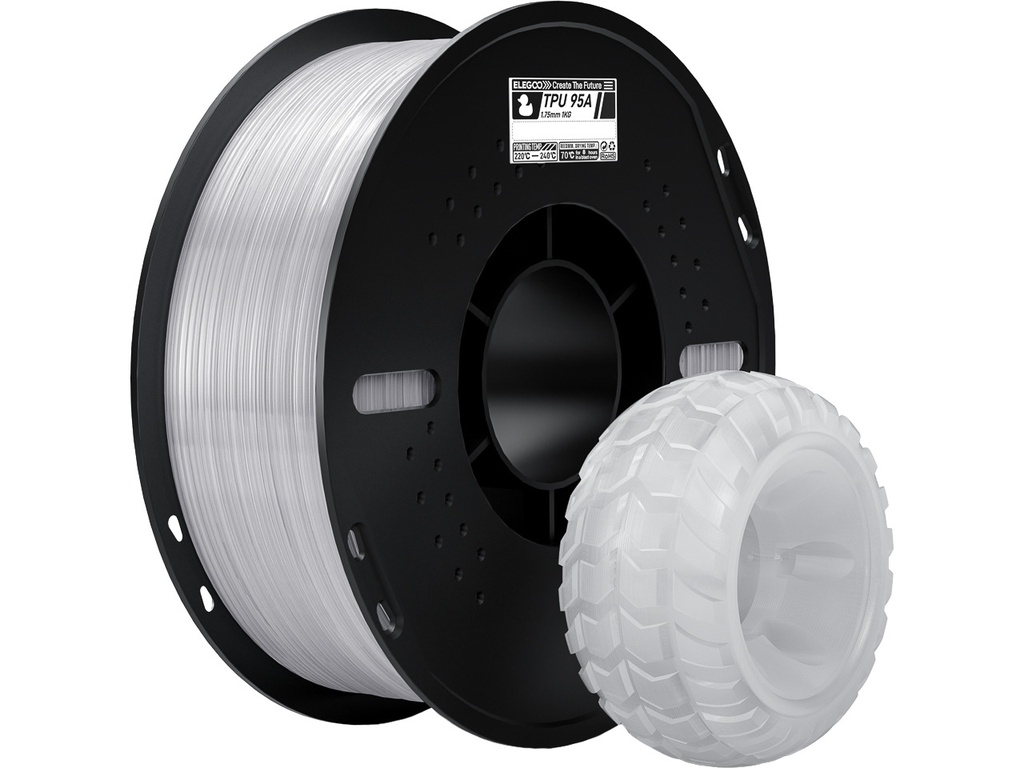 [109393440300] ELEGOO TPU 1,75mm TRANSLUCENT 1kg