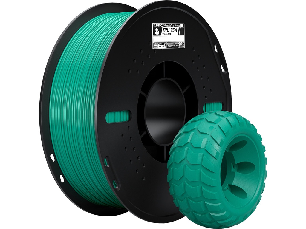 [109393440303] ELEGOO TPU 1,75mm GREEN 1kg