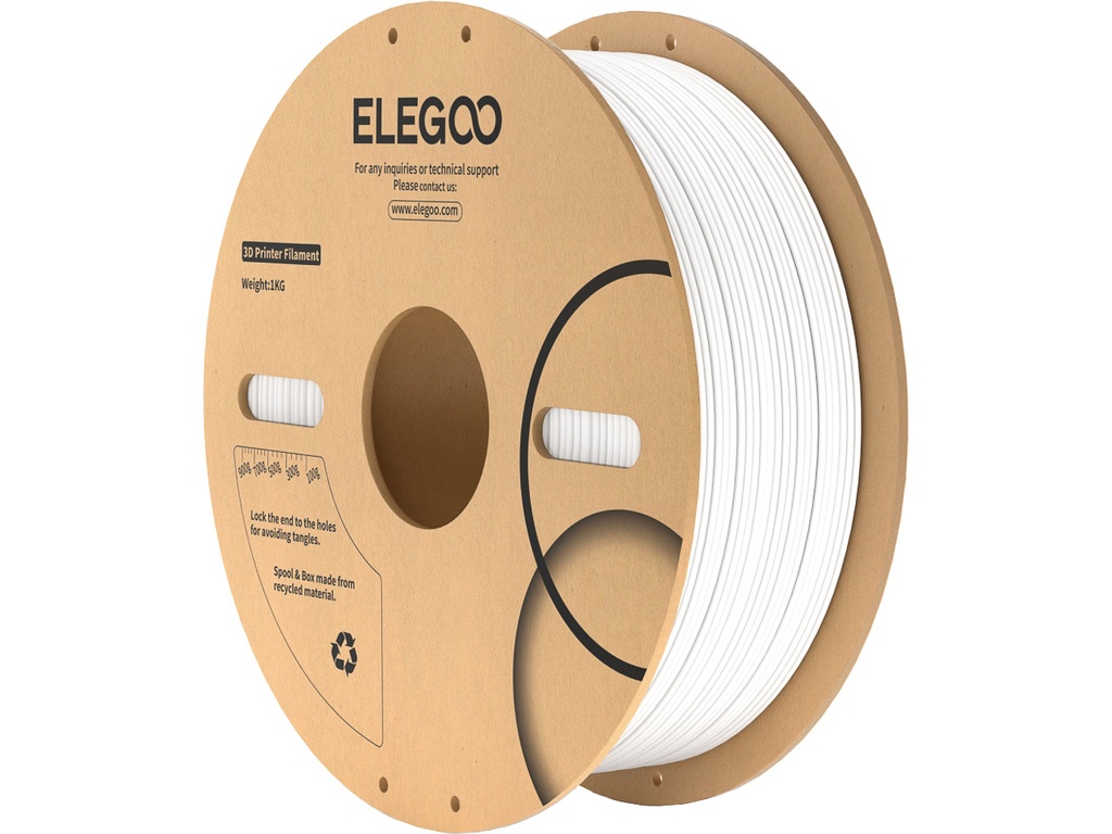[109393440310] ELEGOO ABS 1,75mm WHITE 1kg