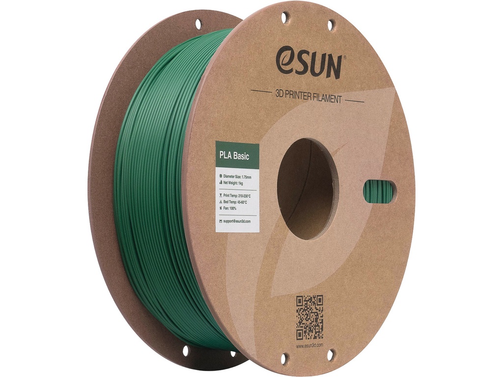 [109866440537] ESUN PLA BASIC 1,75mm HOLLY GREEN 1kg