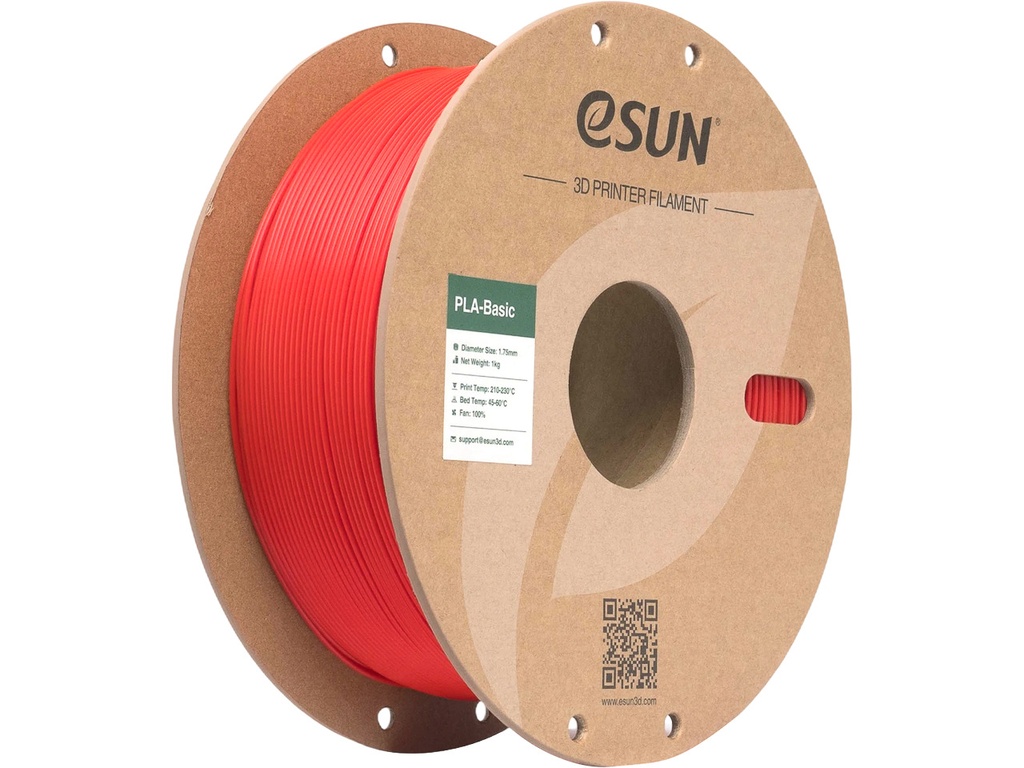 [109866440541] ESUN PLA BASIC 1,75mm RGB RED 1kg