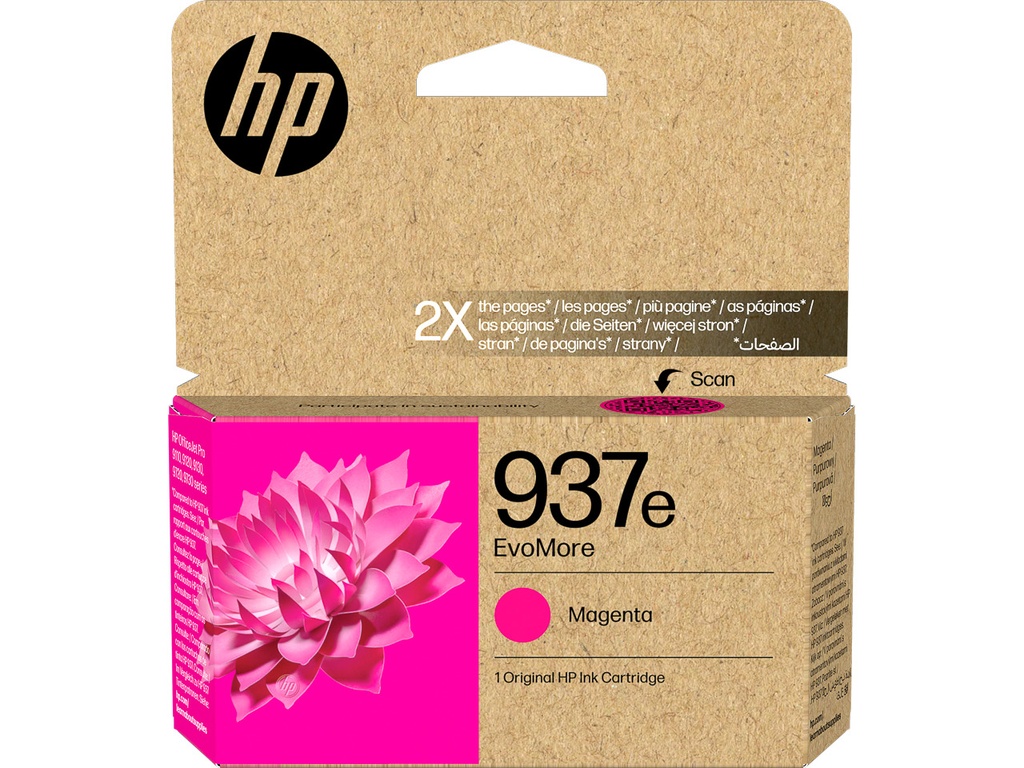 HEWLETT PACKARD 4S6W7NE#LS1 HP 937e EvoMore OJ PRO ink