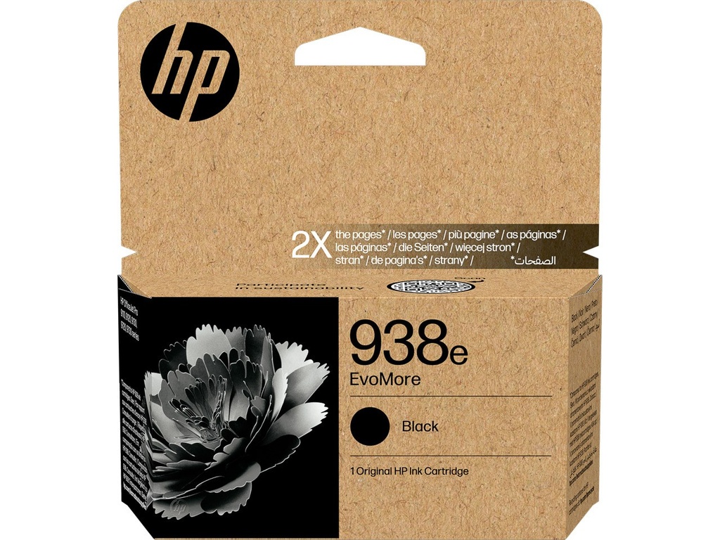[170025442133] HEWLETT PACKARD 4S6Y2PE#LS1 HP 938E OJ PRO ink black