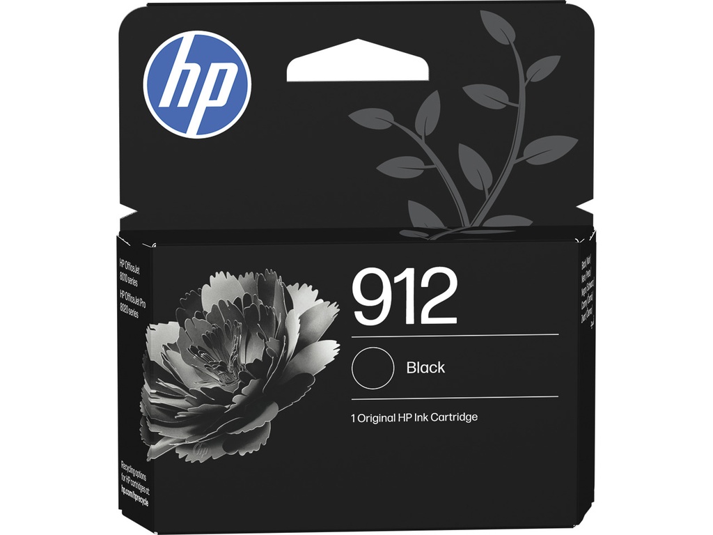 [170025442045] HP 912 originele zwarte inktcartridge