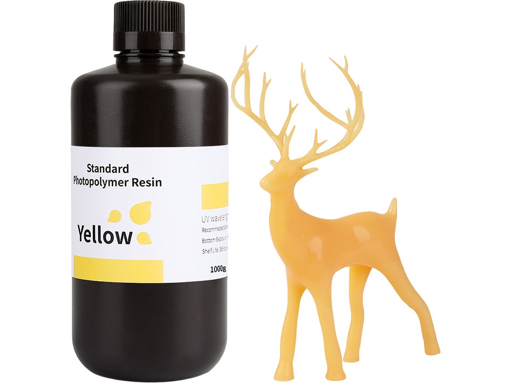 ELEGOO UV/LCD STANDARD RESIN YELLOW 1kg