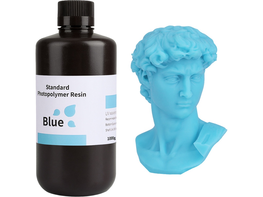 ELEGOO UV/LCD STANDARD RESIN BLUE 1kg